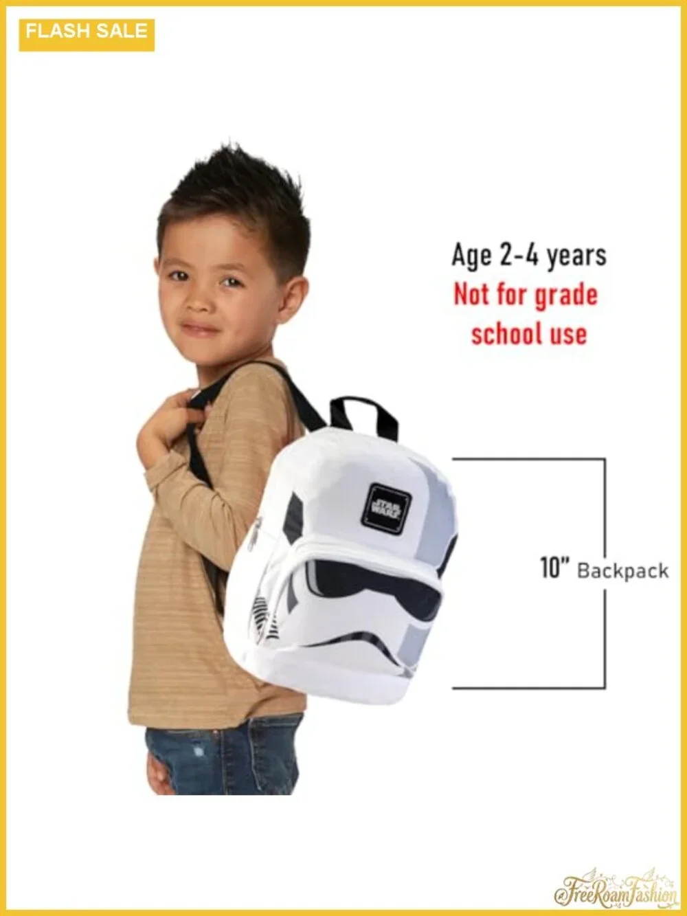 Canvas Mini Backpack with Front Pocket and Bookmark